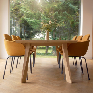 Stół dębowy SACKit Edge 240x100 cm - 7