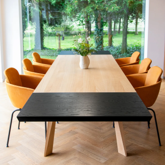 Stół dębowy SACKit Edge 240x100 cm - 10
