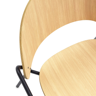  Eva Solo Dosina oiled oak chair with armrests - 4