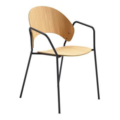  Eva Solo Dosina oiled oak chair with armrests