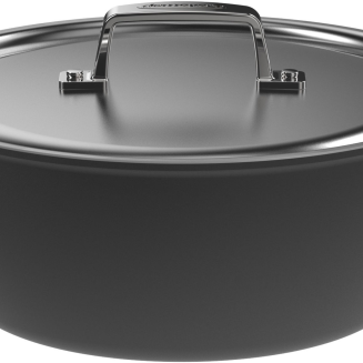 Patelnia głęboka Demeyere Black 5 z pokrywą 24 cm - 2
