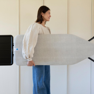 Deska do prasowania Brabantia C 124x45 cm z podstawą na generator pary Denim Grey - 10