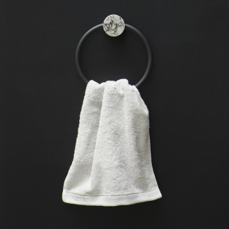  Aquanova Nero Alba towel holder - 2