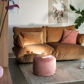 Pufa Fatboy Point Velvet Rose Quartz Ø50x35 cm - 7