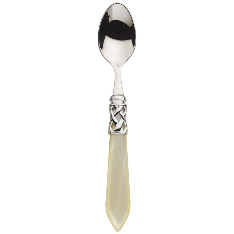 Łyżeczka do kawy Casa Bugatti Aladdin Ivory/Steel