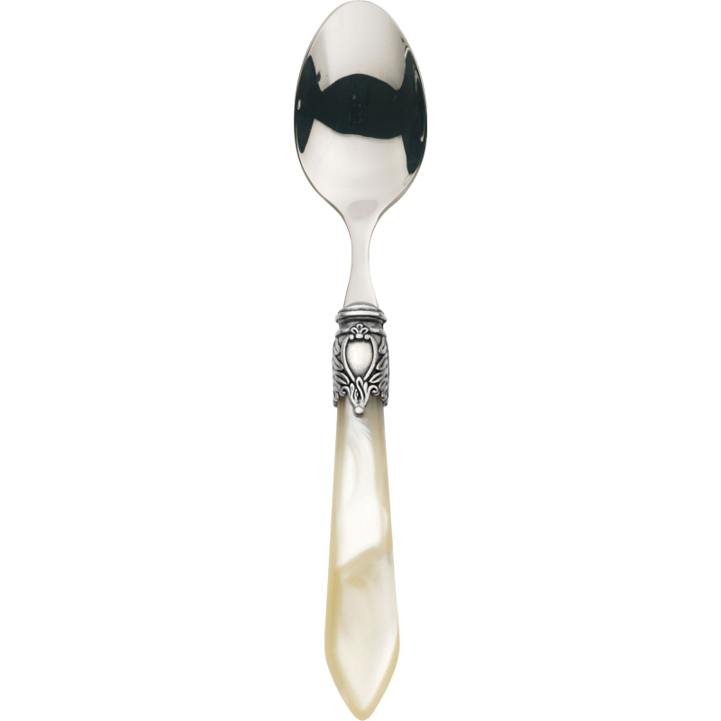 Łyżeczka deserowa Casa Bugatti Oxford Ivory/Old Silver