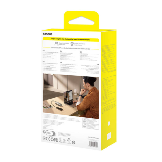 Powerbank Baseus OS Free2Pull 20000mAh 65W + kabel (szary) - 8