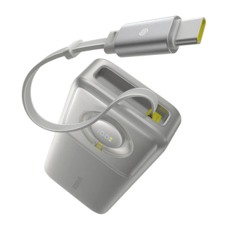 Powerbank Baseus OS Free2Pull 20000mAh 65W + kabel (szary) - 6