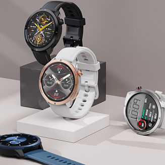 Smartwatch Damski RUBICON RNCF14 Rose Gold/White SMARUB251 - 8