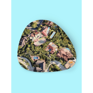 Mata pod miskę United Pets Doggymood 44x44 cm - 2
