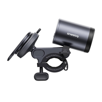 Uchwyt rowerowy BASEUS PrimeTrip 2w1 z latarką (czarny) - 3