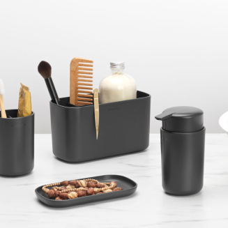  Brabantia ReNew Dark Gray toothbrush cup - 9