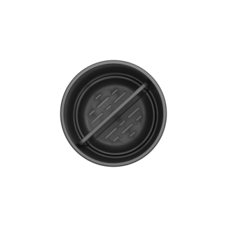 Kubek na szczoteczkę do zębów Brabantia ReNew Dark Grey - 2