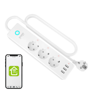 Inteligentna listwa zasilająca WiFi Gosund P1 PLUS (3x AC schuko, 3x USB-A) Tuya - 3