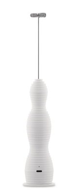 Alessi Pulcina white milk frother
