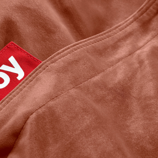 Pufa Fatboy Original Slim Velvet Rose Quartz 155x120 cm - 6