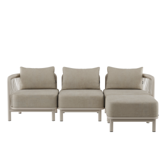 Sofa ogrodowa SACKit Kirra Lounge Sofa 3 Seater Sand - 5