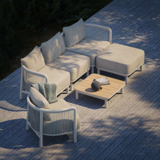 Sofa ogrodowa SACKit Kirra Lounge Sofa 3 Seater Sand - 10