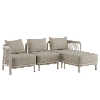 Sofa ogrodowa SACKit Kirra Lounge Sofa 3 Seater Sand - 4