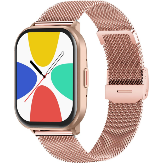 Smartwatch Gravity Różowy Pasek + Bransoleta GT43-1 - 4