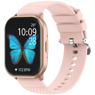 Smartwatch Gravity Różowy Pasek + Bransoleta GT43-1 - 5