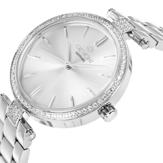 Zegarek Damski Giewont Sapphire Srebrny GW9890-B1 - 2