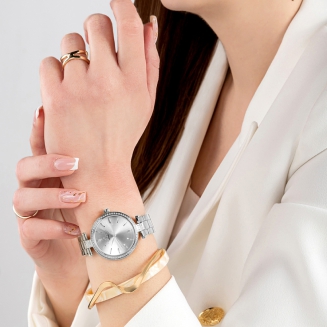 Zegarek Damski Giewont Sapphire Srebrny GW9890-B1 - 5