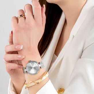 Zegarek Damski Giewont Sapphire Srebrny GW9890-B1 - 5