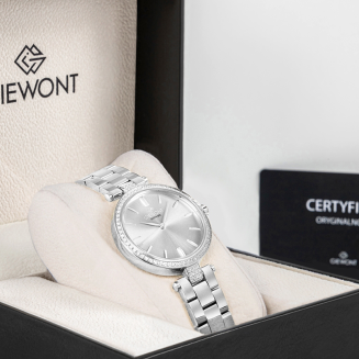 Zegarek Damski Giewont Sapphire Srebrny GW9890-B1 - 8