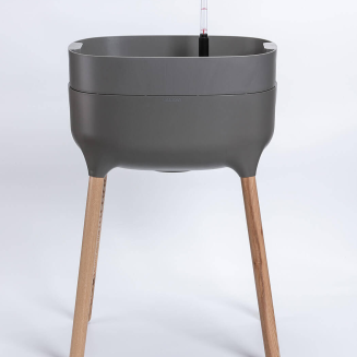 Kwietnik Plastia Urbalive 77x50x38 cm szary - 3