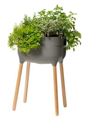 Kwietnik Plastia Urbalive 77x50x38 cm szary