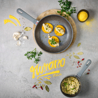 Indukcyjna patelnia granitowa Ballarini Murano - 28 cm - 7