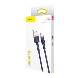 Kabel USB Lightning  Baseus Cafule 1.5A 2m (złoto-granatowy) - 9