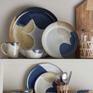 Zestaw porcelany śniadaniowy Bloomingville Jules 12 szt. - 7