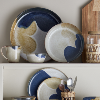 Zestaw porcelany śniadaniowy Bloomingville Jules 12 szt. - 7