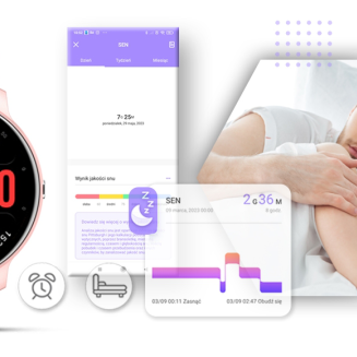 Smartwatch GIEWONT Różowy GW120-1 - 6