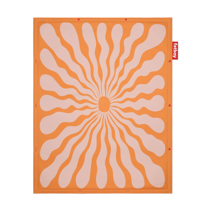 Dywan piknikowy Fatboy Flying Carpet Flower Orange 180x140 cm