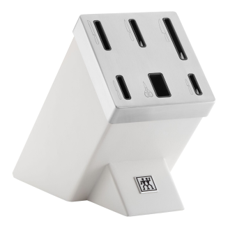 Zestaw 5 noży + nożyce w bloku samoostrzącym Zwilling All * Star White&Silver - 8