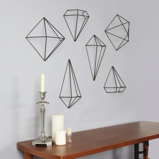 Dekoracja ścienna Umbra Wall Décor Prisma Black - 8