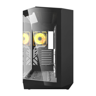  DARKFLASH DY470 computer case + 4 fans (black) - 4