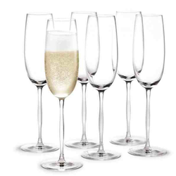 Kieliszki na szampana Holmegaard Cabernet - 6 sztuk