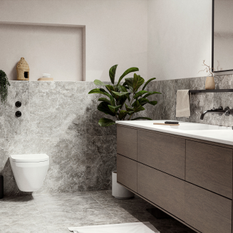 Uchwyt na papier toaletowy Zone Denmark Rim Black - 3