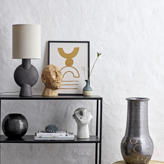  Bloomingville Sergio Terracotta table lamp - 3