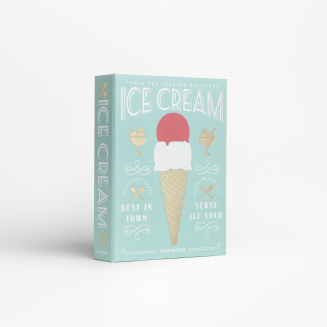 Zestaw prezentowy dla miłośników lodów | PRINTWORKS - 2