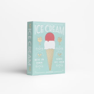 Zestaw prezentowy dla miłośników lodów | PRINTWORKS - 2
