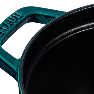 Garnek żeliwny owalny Staub - 5.5 ltr, Morski - 3