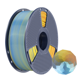  Filament SUNLU PLA+ Silk Forth-Color 1.75mm 1kg (blue-purple-orange-yellow) - 2
