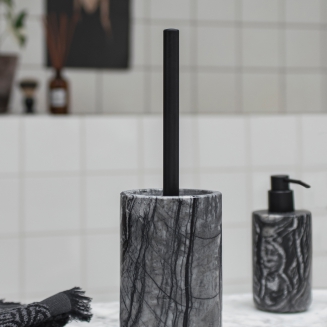 Szczotka WC Mette Ditmer Denmark Marble Black - 2