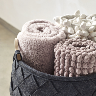 Dywanik łazienkowy Aquanova Axel Truffle 60x60 cm - 4