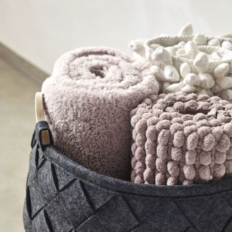 Dywanik łazienkowy Aquanova Axel Truffle 60x60 cm - 4